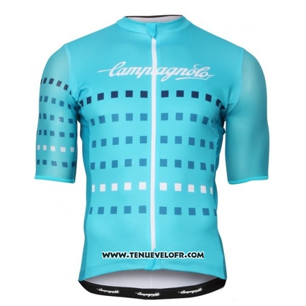 2018 Maillot Ciclismo Campagnolo Azur Manches Courtes et Cuissard